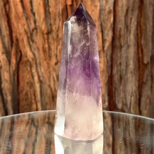 11cm 240g Polished Amethyst Point from Brazil