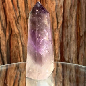 11cm 240g Polished Amethyst Point from Brazil