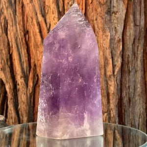 17cm 1.5kg Polished Amethyst Point from Brazil