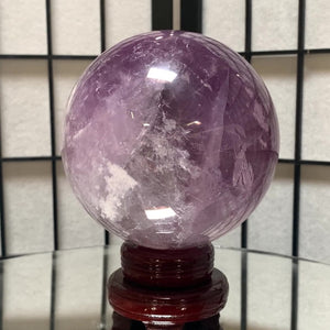 12.5cm 2.77kg Polished Amethyst Sphere from Brazil