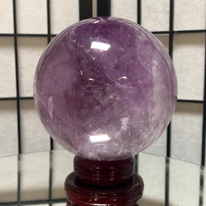 12.5cm 2.77kg Polished Amethyst Sphere from Brazil