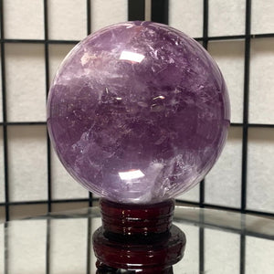 12.5cm 2.93kg Polished Amethyst Sphere from Brazil