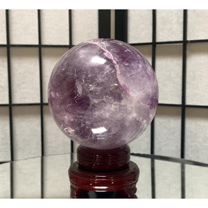11cm 1.92kg Polished Amethyst Sphere from Brazil