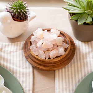 Half Tumbled Rose Quartz from Madagascar - Choose Size & Weight