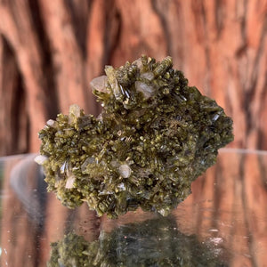 5cm 42g Epidote & Clear Quartz from Morocco