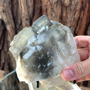 11cm 1.79kg Tabular Barite from M’Rirt Town, Atlas Mountains, Morocco