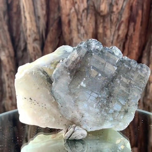 12cm 1.18kg Tabular Barite from M’Rirt Town, Atlas Mountains, Morocco