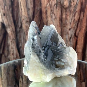 12cm 1.18kg Tabular Barite from M’Rirt Town, Atlas Mountains, Morocco