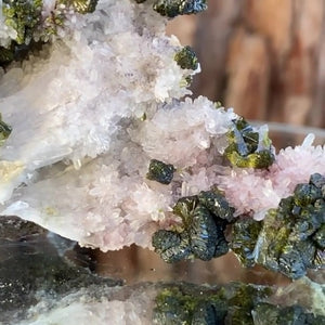 9.8cm 118g Epidote & Quartz from Imilchil, Atlas Mtns, MO