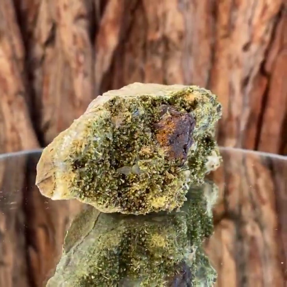 10cm 224g Epidote from Imilchil, Atlas Mtns, MO