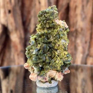 6cm 38g Epidote from Imilchil, Atlas Mtns, MO