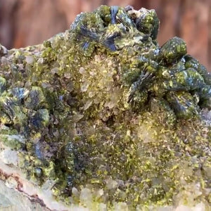 6.5cm 122g Epidote from Imilchil, Atlas Mtns, MO