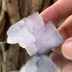 15cm 1.67kg Clear Purple Fluorite from Taourirt, Morocco