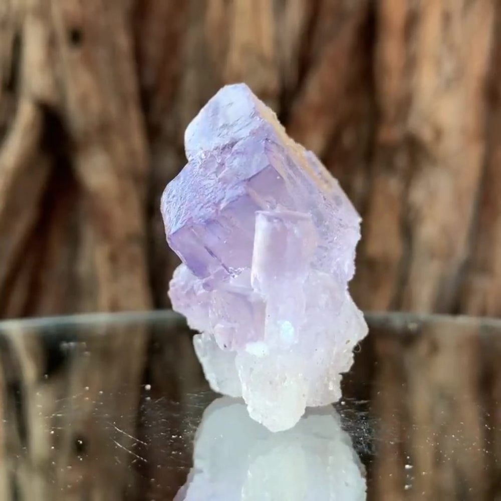 
            
                Load image into Gallery viewer, 12.5cm 875g Clear Purple Fluorite from Taourirt, Morocco
            
        