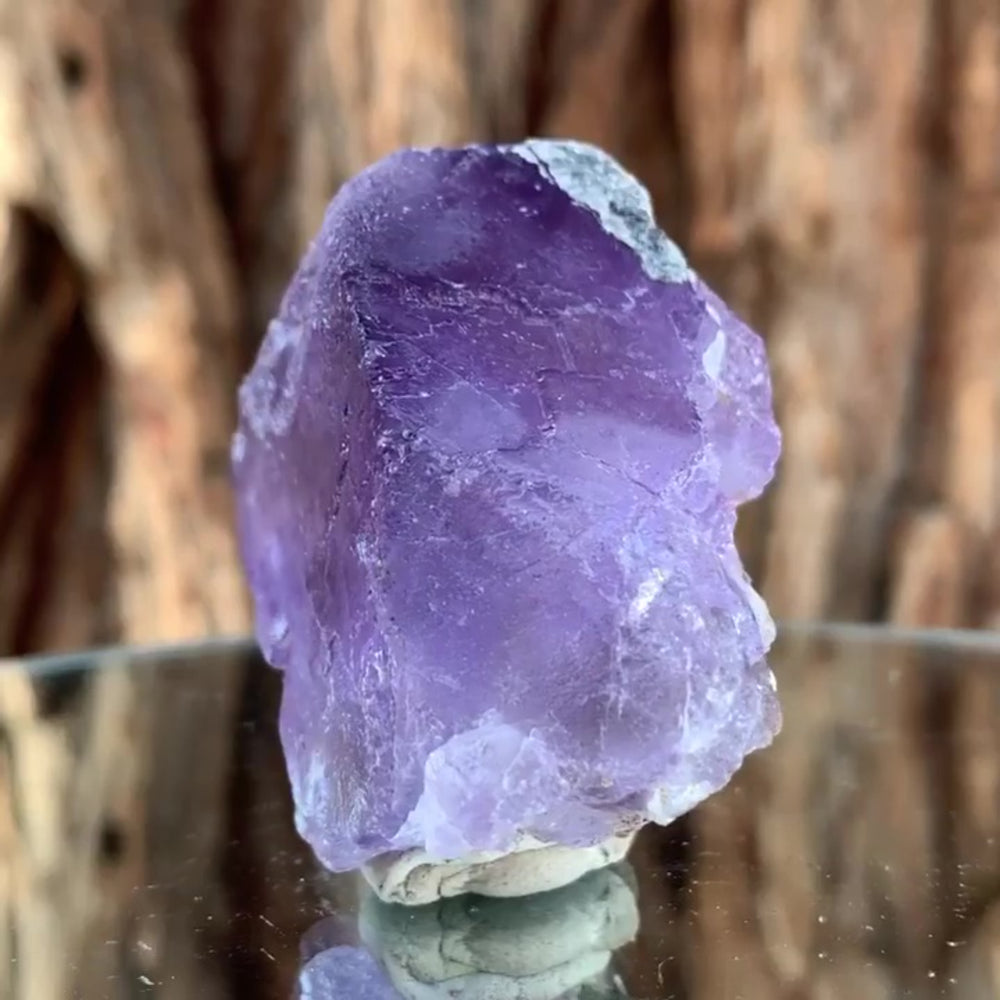 5cm 115g Purple Fluorite from Taourirt, Morocco