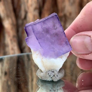 4cm 100g Purple Fluorite from Taourirt, Morocco
