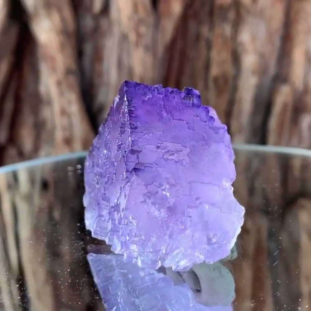 4.5cm 80g Purple Fluorite from Taourirt, Morocco