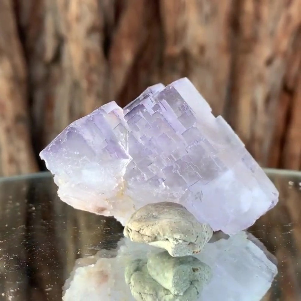 4.4cm 75g Purple Fluorite from Taourirt, Morocco