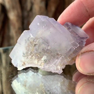 4.4cm 75g Purple Fluorite from Taourirt, Morocco