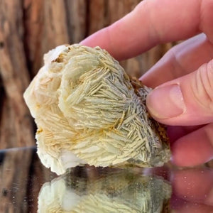 7.5cm 205g Prehnite from Imilchil, Middle Atlas Mtns, Morocco