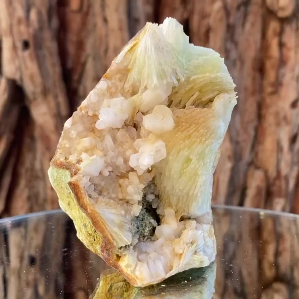 8.5cm 190g Prehnite from Imilchil, Middle Atlas Mtns, Morocco