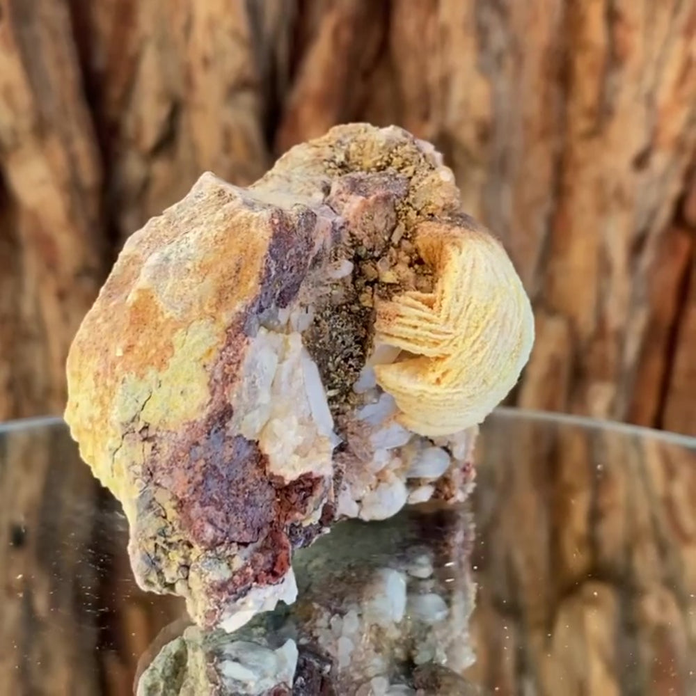 9cm 210g Prehnite from Imilchil, Middle Atlas Mtns, Morocco