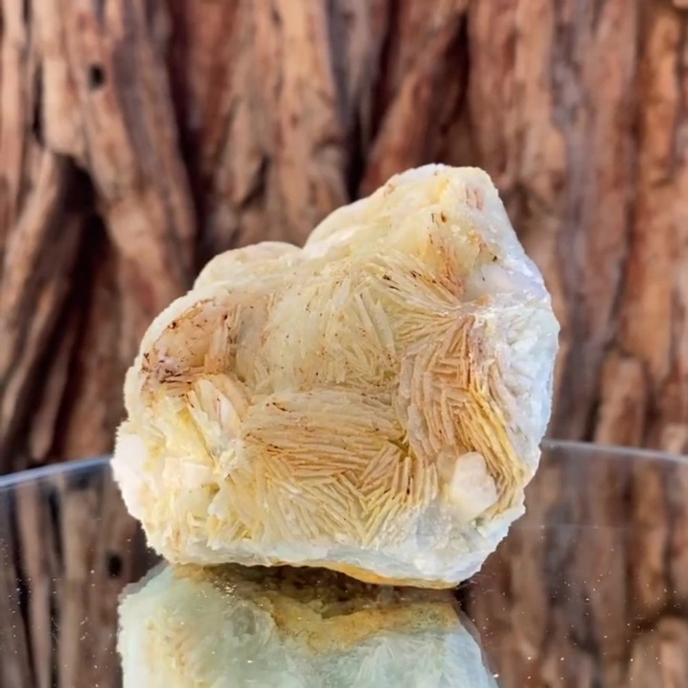 8.5cm 355g Prehnite from Imilchil, Middle Atlas Mtns, Morocco