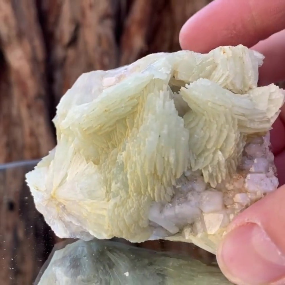 8cm 310g Prehnite from Imilchil, Middle Atlas Mtns, Morocco