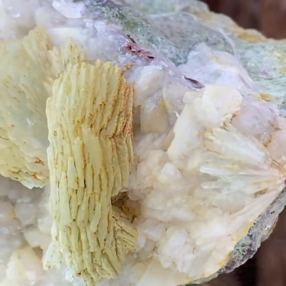 9cm 450g Prehnite from Imilchil, Middle Atlas Mtns, Morocco