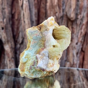 8.5cm 340g Prehnite from Imilchil, Middle Atlas Mtns, Morocco