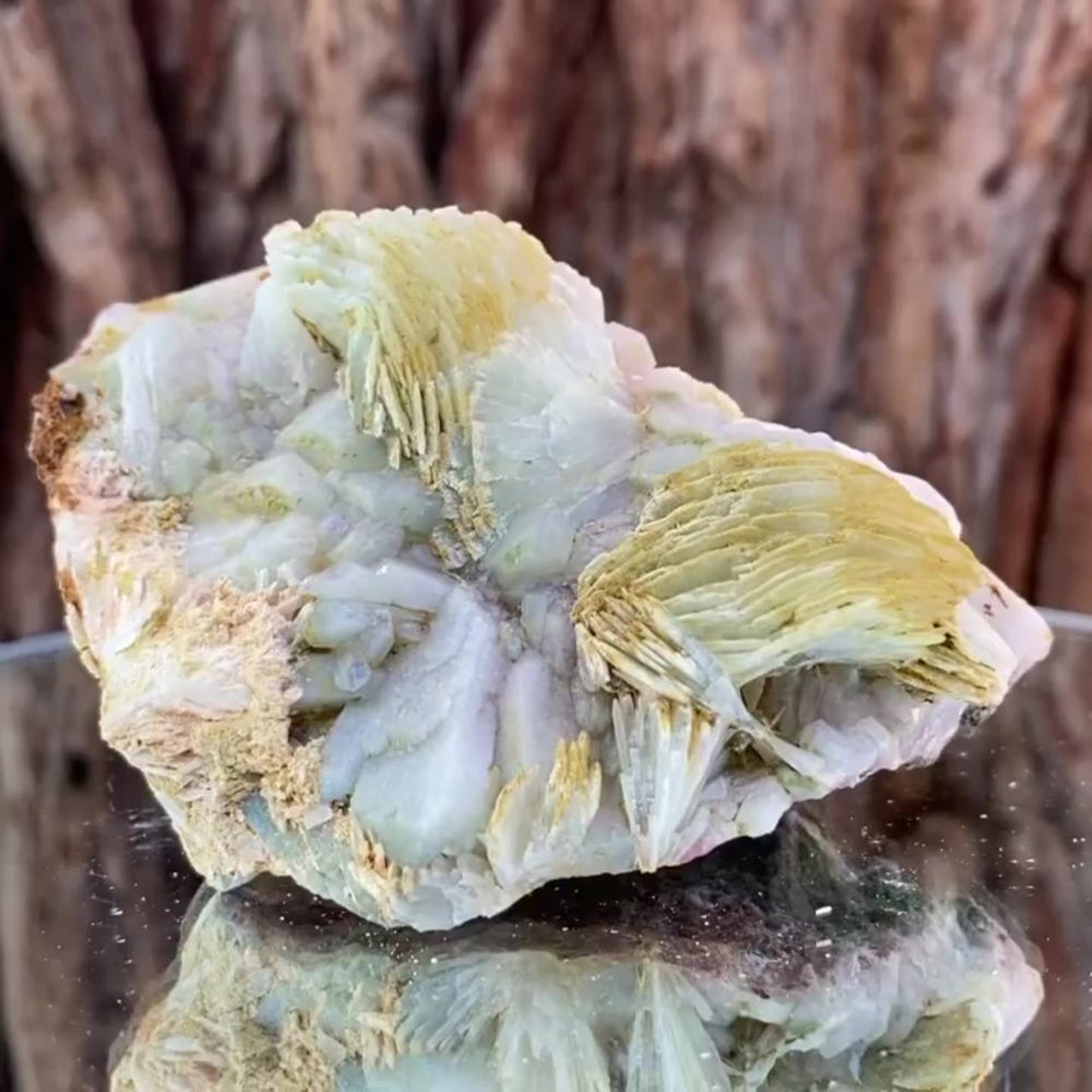 9cm 245g Prehnite from Imilchil, Middle Atlas Mtns, Morocco