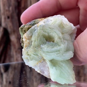 8cm 205g Prehnite from Imilchil, Middle Atlas Mtns, Morocco