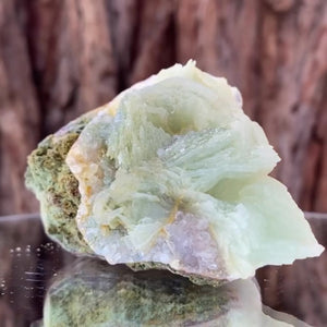 8cm 205g Prehnite from Imilchil, Middle Atlas Mtns, Morocco