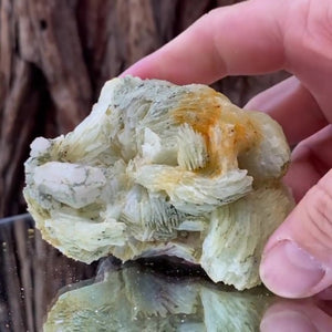 7.5cm 330g Prehnite from Imilchil, Middle Atlas Mtns, Morocco