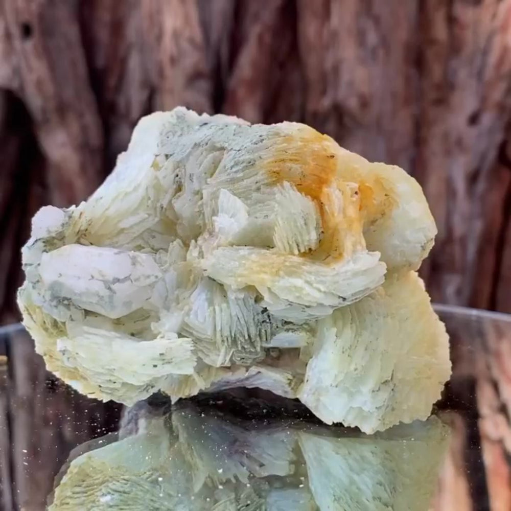 7.5cm 330g Prehnite from Imilchil, Middle Atlas Mtns, Morocco