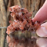 6cm 60g Red Clay Quartz from Errachidia, Morocco