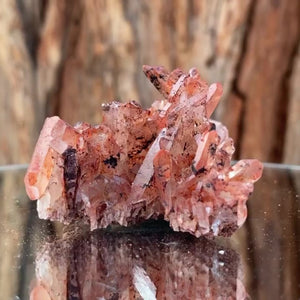 6cm 60g Red Clay Quartz from Errachidia, Morocco