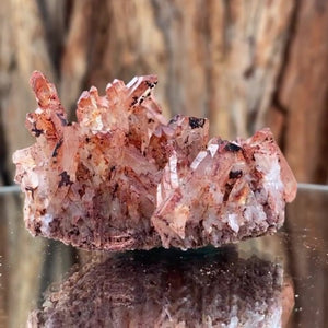 6cm 60g Red Clay Quartz from Errachidia, Morocco