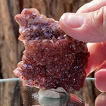 7cm 65g Red Clay Quartz from Errachidia, Morocco