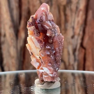 7cm 65g Red Clay Quartz from Errachidia, Morocco