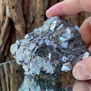 8cm 425g Skutterudite from Bouismas Mine, Zagora, Morocco
