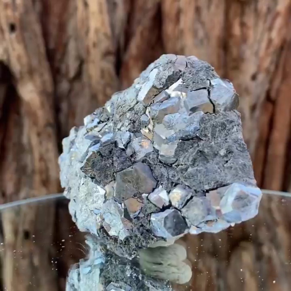 8cm 425g Skutterudite from Bouismas Mine, Zagora, Morocco