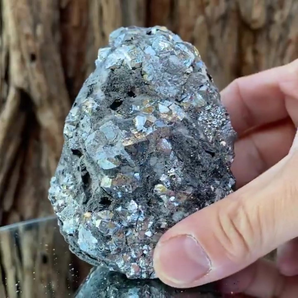 9cm 995g Skutterudite from Bouismas Mine, Zagora, Morocco