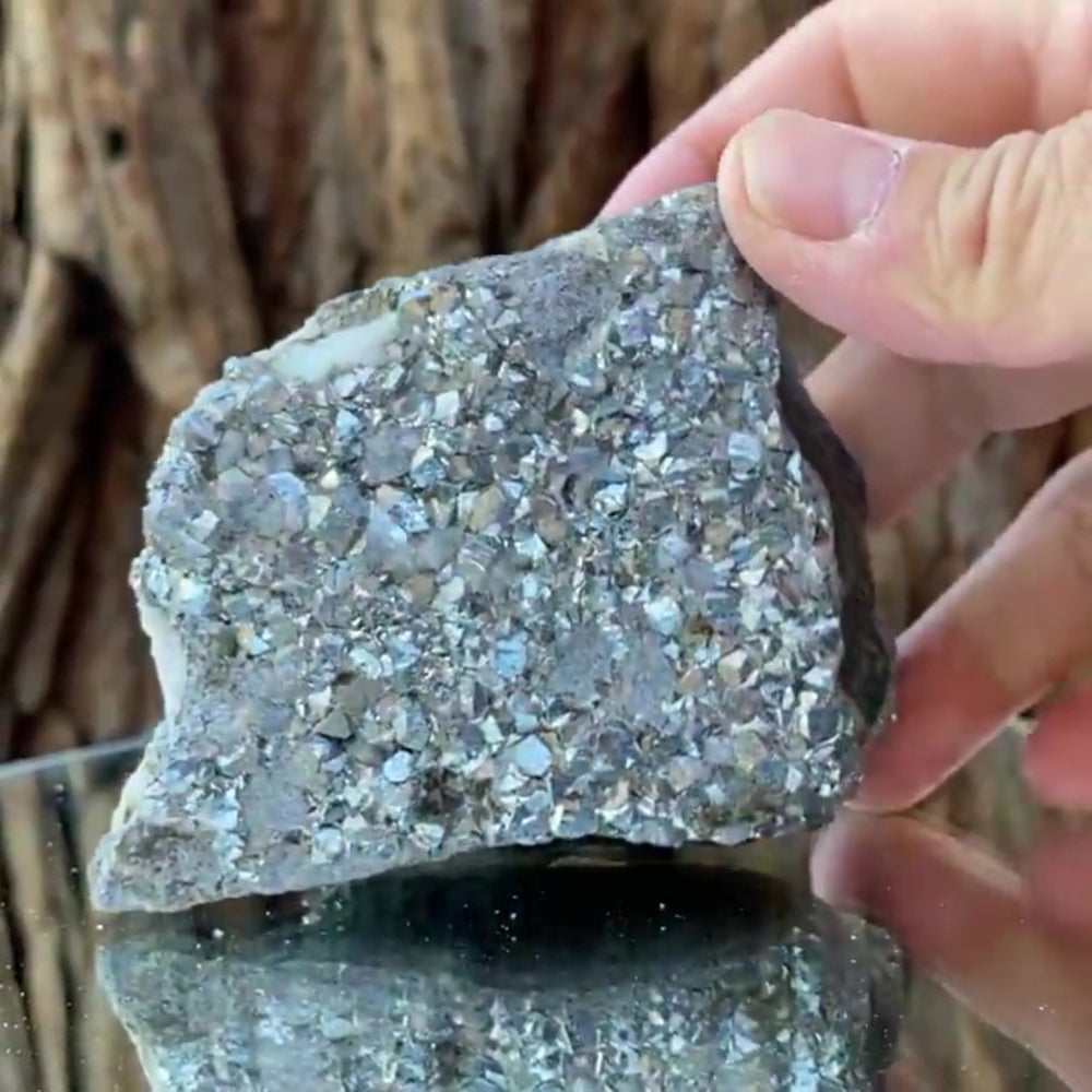 8.5cm 445g Skutterudite from Bouismas Mine, Zagora, Morocco