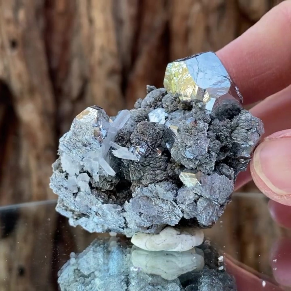 6cm 260g Skutterudite from Bouismas Mine, Zagora, Morocco