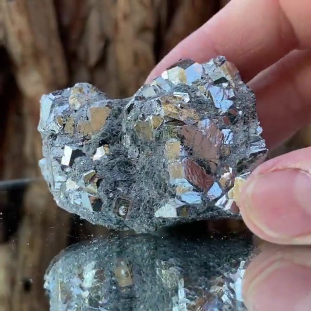 5.5cm 205g Skutterudite from Bouismas Mine, Zagora, Morocco