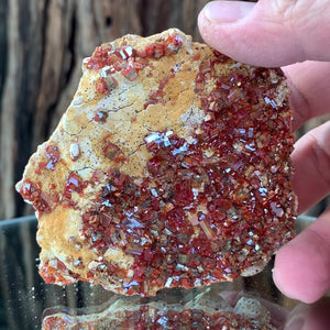 10cm 140g Vanadinite from Mibladen, Morocco
