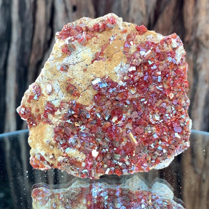 10cm 140g Vanadinite from Mibladen, Morocco