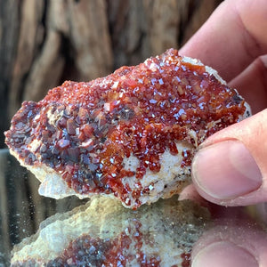 8cm 102g Vanadinite from Mibladen, Morocco