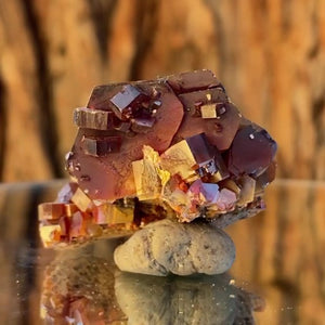 4.5cm 70g Red Vanadinite from Mibladen, Morocco